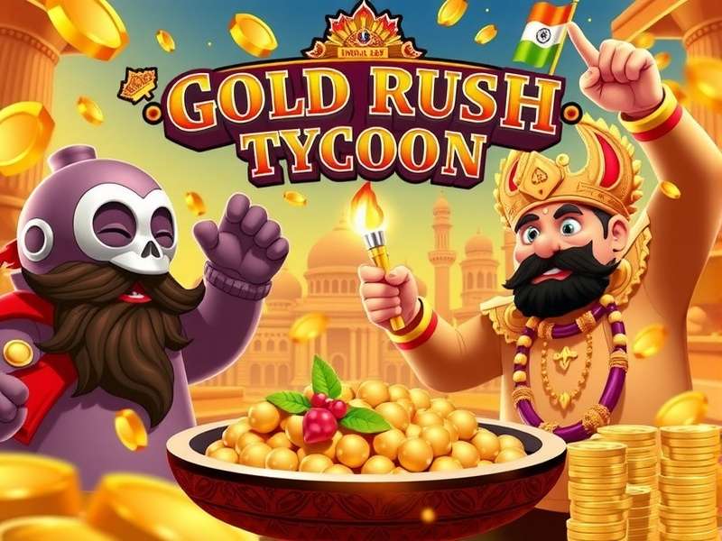 Indian Players Celebrating in Gold Rush Tycoon